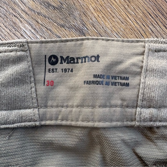 Marmot Mens 30X29 Gray GR Convert Hiking Outdoor Nylon Blend Cargo Pant RN#79448 - Picture 2 of 10